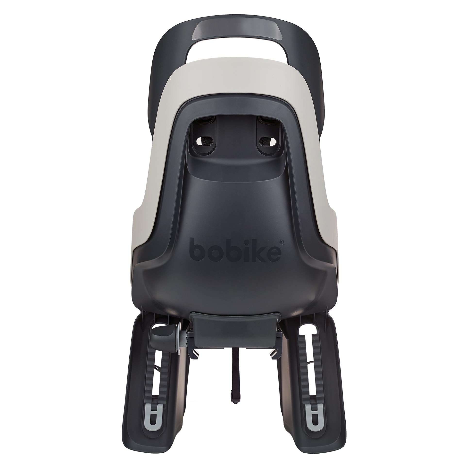 Bobike 8012300002 GO Maxi CFS XR Kinderfahrradsitz Hinten Für Gepäckträger, Für Kinder Von 9 Monaten bis 6 Jahren, MAX 22 kg, Verstellbare Fußstützen, Werkzeuglose Montage, Vanille Cupcake