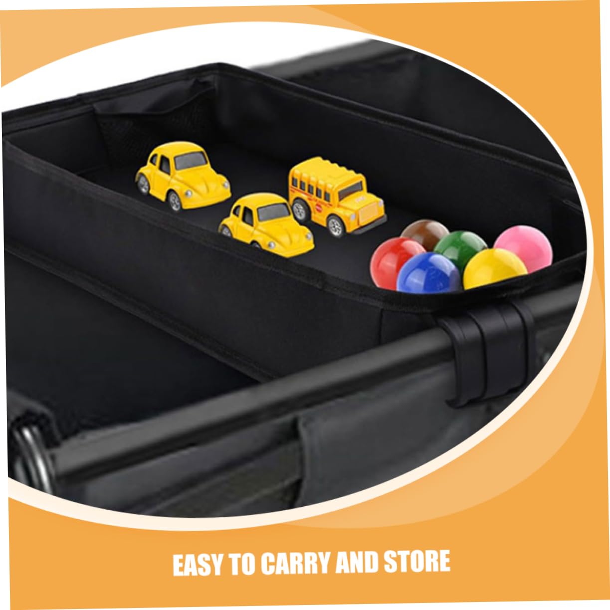 Kinderwagen Tablett mit Getränkehalter und Handyhalterung Universelles Snack Tray für Junge Mädchen und Kleinkinder Clip Zubehör für Kinderwagen Schwarz