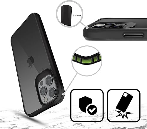 Miniatura 4 de Head Case Designs Officially Licensed Chowder Animated Series Character Art Graphics Black Shockproof Dual Protection Case Compatible with Apple