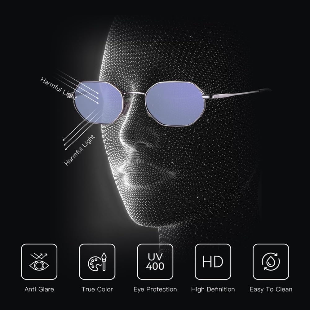 Gafas de sol polarizadas de metal UV400 para hombre, antirreflejos, ideales para conducir.