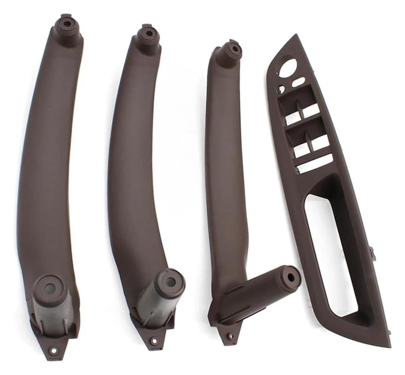 Fangziqq Rhd Moka Set For X5 X6 E70 E71 E72 2007-2013 Lhd Rhd Door Handle Inner Panel Pull Trim Armrest Cover Replacement Car Inner Door Handle(Rhd Moka Set)
