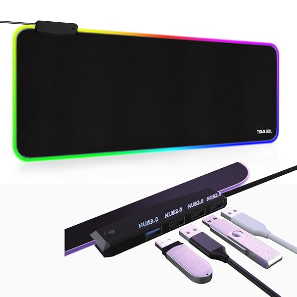 rgb gaming mouse pad product