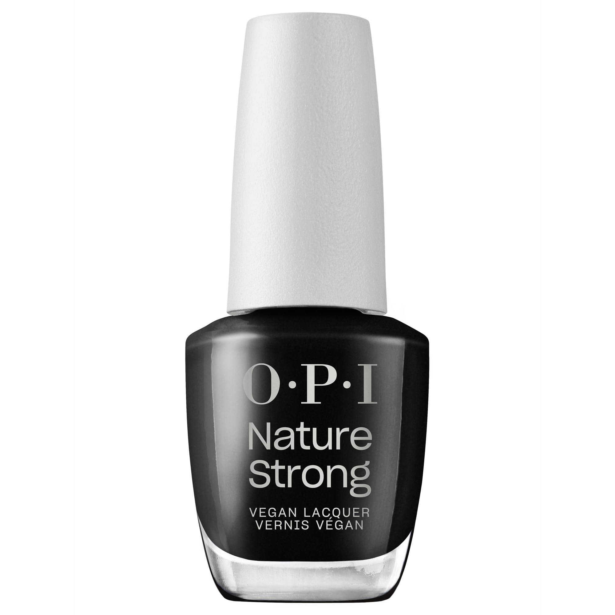 OPI Nature Strong Weiß- Grau- und Schwarztöne – langanhaltender Nagellack mit veganer, innovativer Formel mit natürlichen Inhaltsstoffen – für glänzende Nägel