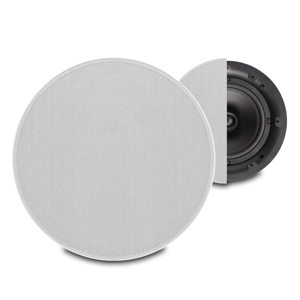 Systemline Q Acoustic E120 White DAB Digital Radio And Bluetooth Ceiling Speaker System - Touch Screen Wall Panel 1 X QI65CST - View #10