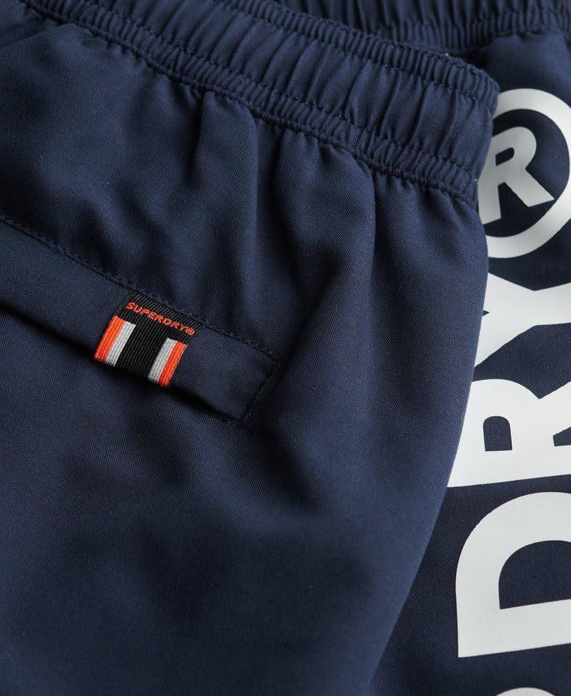 Superdry Herren 43,2 cm Sport-Badeshorts mit Grafik