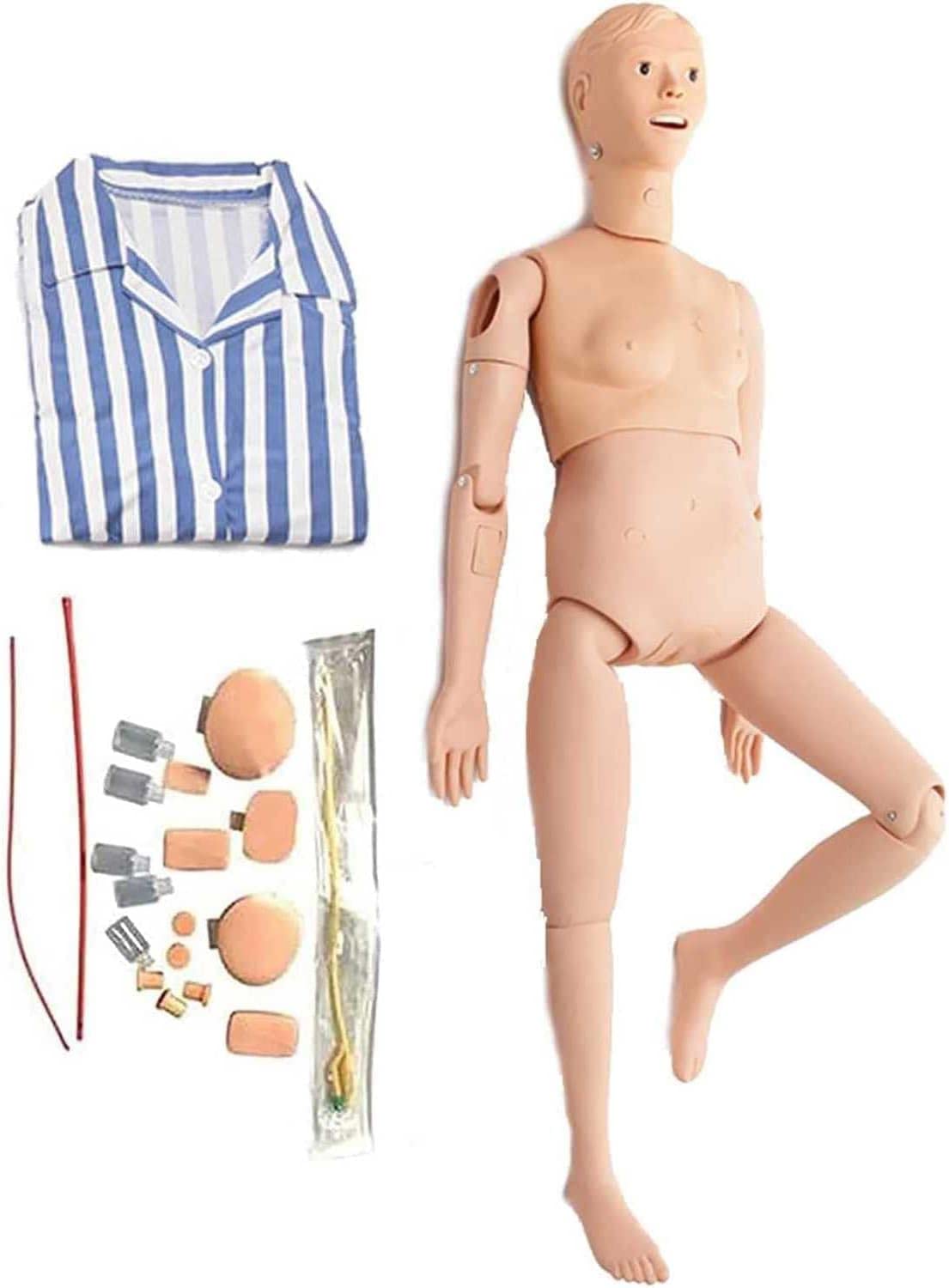 Amazon.co.jp: CHROX PVC 患者ケア人体モデル マネキン、全身 CPR 応急