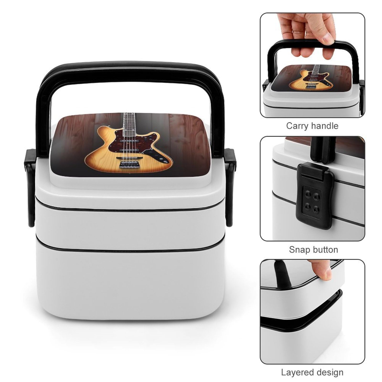 Amazon.com: BTCOWZRV Guitar Musical Instrument Bento Box with