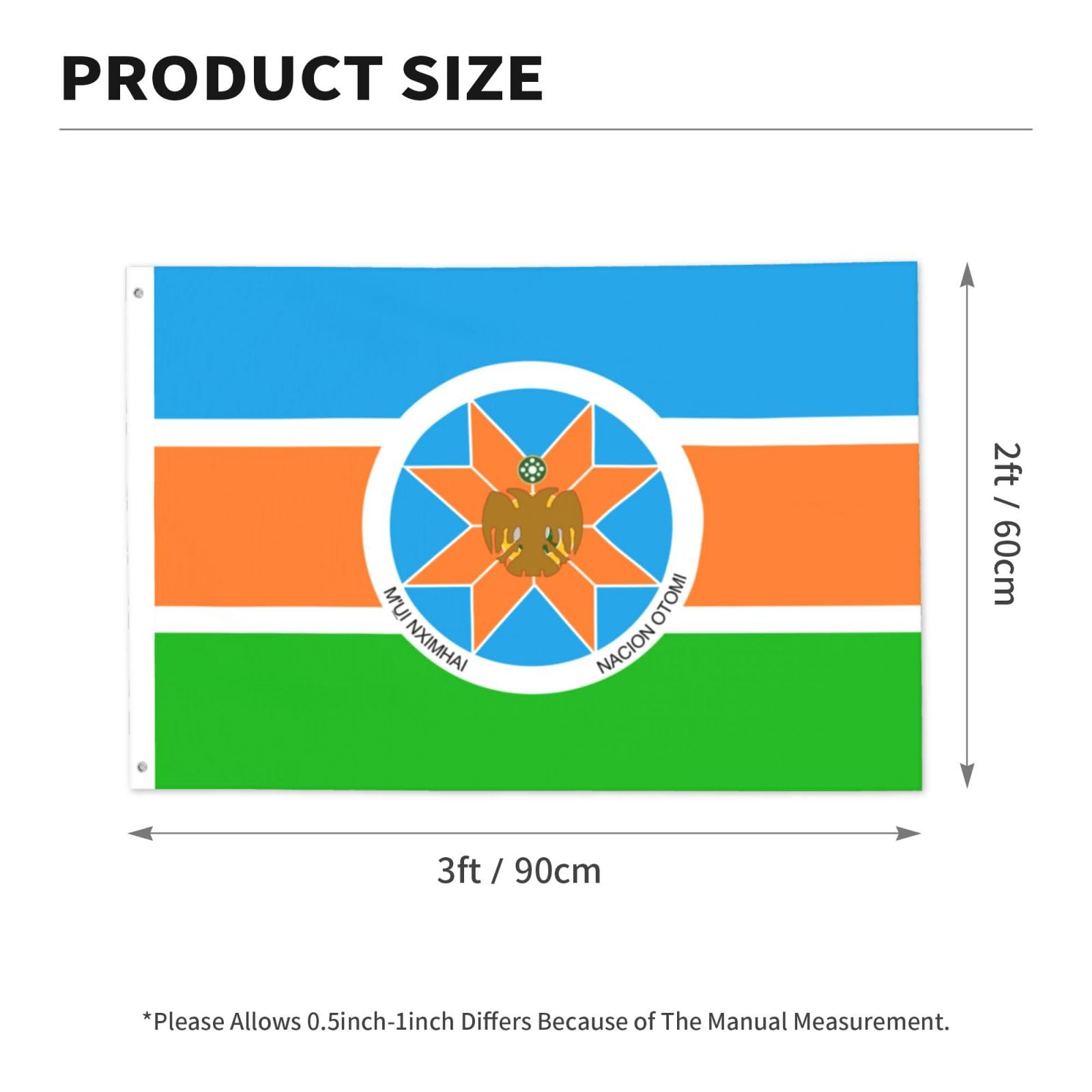 Amazon.com : Otomi Nation Flag Flag 2x3 Ft Durable Polyester