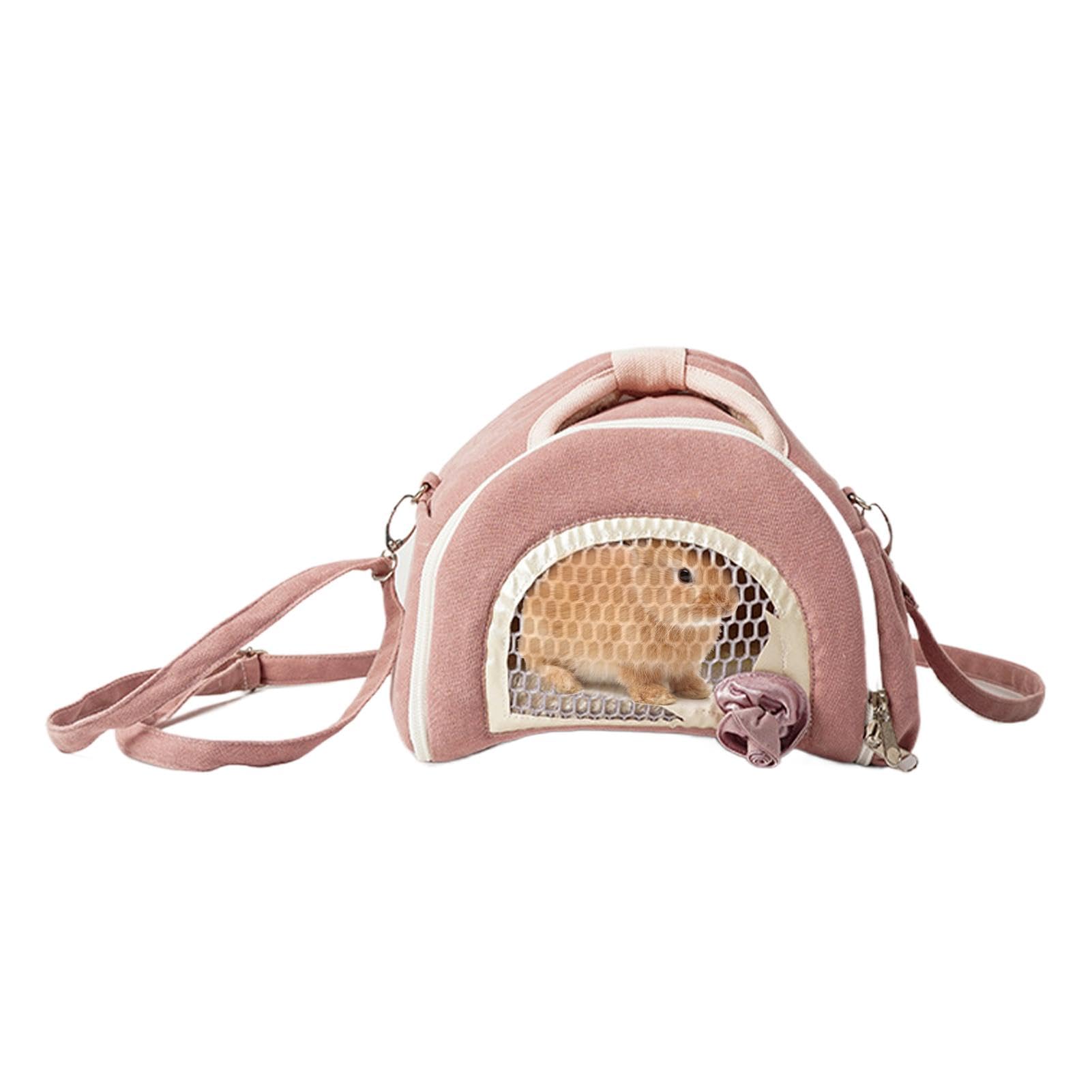 Sac de voyage pour petits animaux avec sac de transport pour lapin respirant