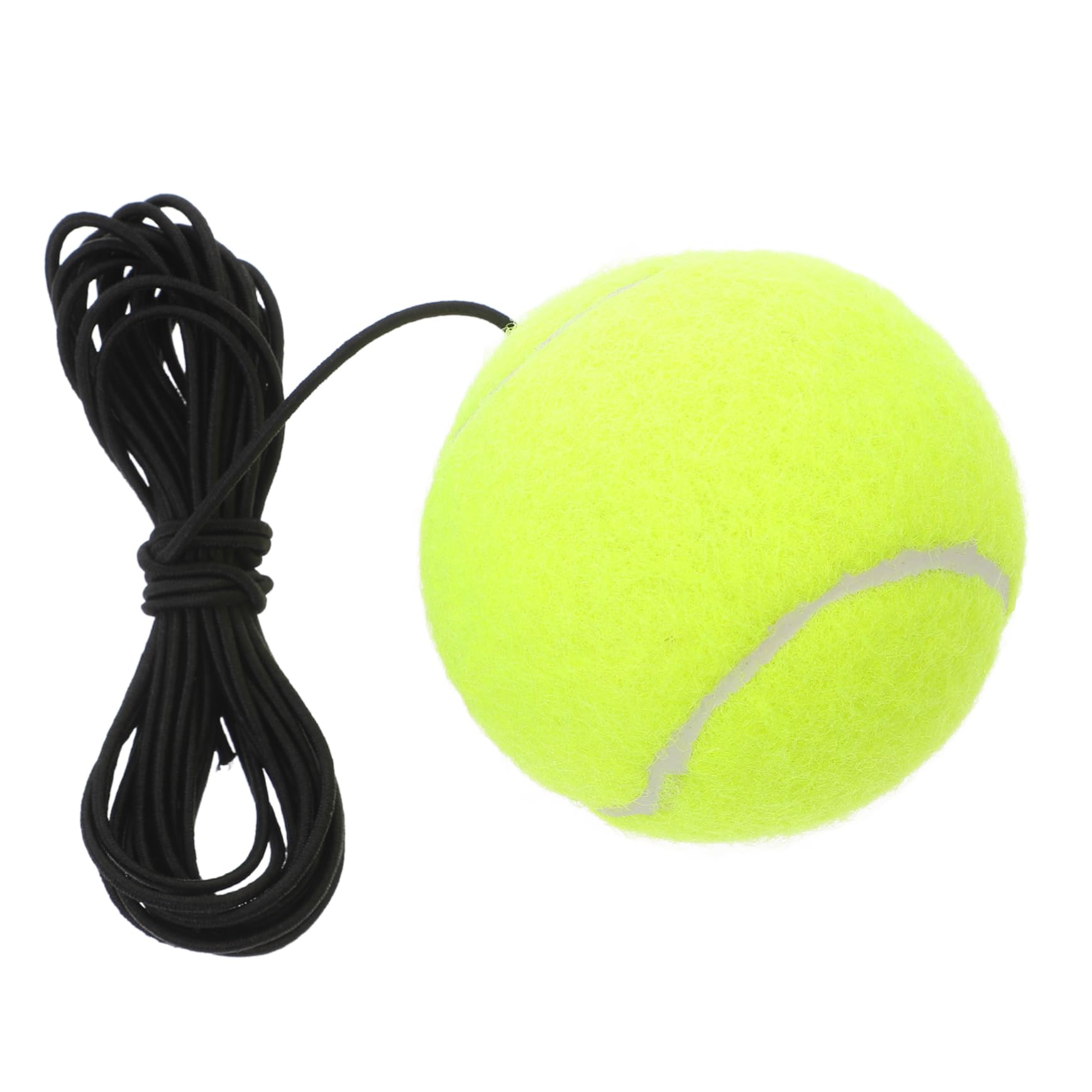 BCOATH Elastic Rope Tennis Ball Trainer Single Player Garage Tennis Aid Portable Realistic Practice Beginner Training Court/Yard