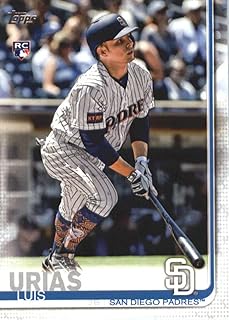2019 Topps Baseball #192 Luis Urias RC Rookie San Diego Padres