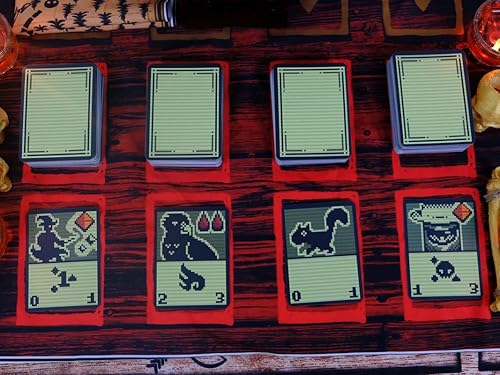 Miniatura 5 de Juego de cartas de inscryption con 255 cartas laminadas | Totalmente elegible para juego de 2 jugadores