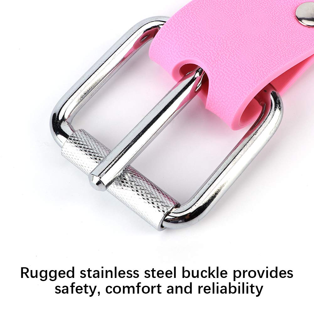 QERLONG Diving Weight Webbing Belt Quick Release Buckle Safe Comfort Pink