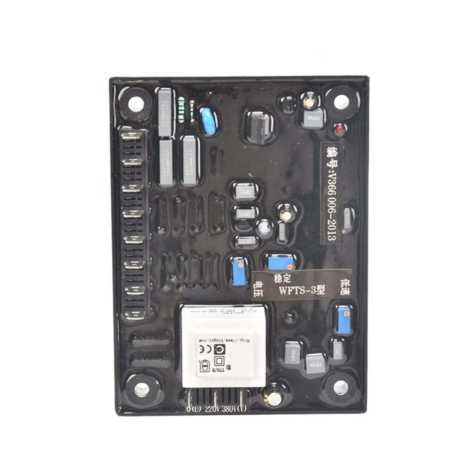 1 jednostka, AVR WFTS-3 płyta regulatora ciśnienia akcesoria do automatycznego generatora i regulatora