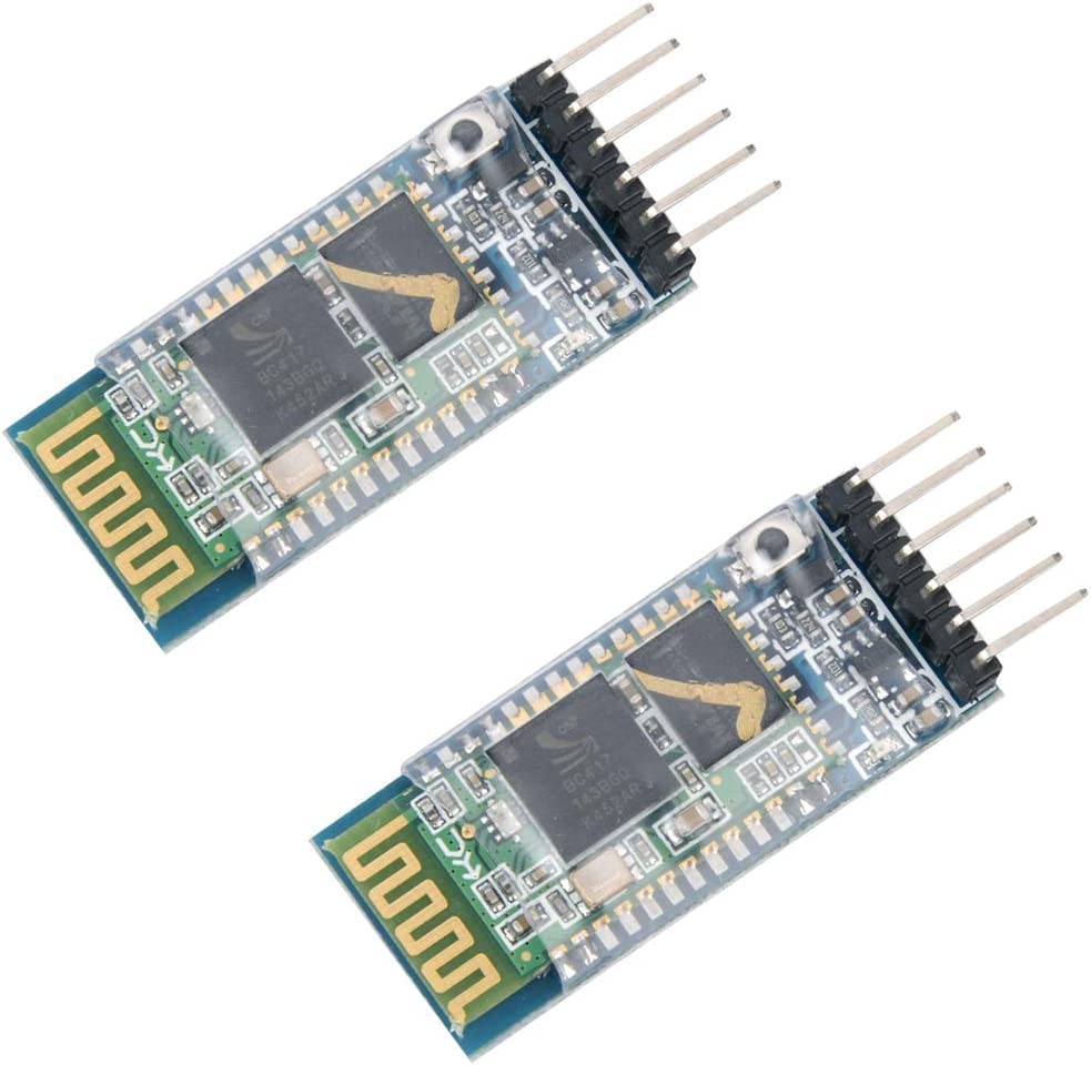 Super Debug 2pcs HC-05 Wireless Bluetooth RF Transceiver Master Slave Integrated Bluetooth Module 6 Pin Wireless Serial Port Communication BT Module (B0BMZ6B53G) Amazon Price History, Amazon Price Tracker