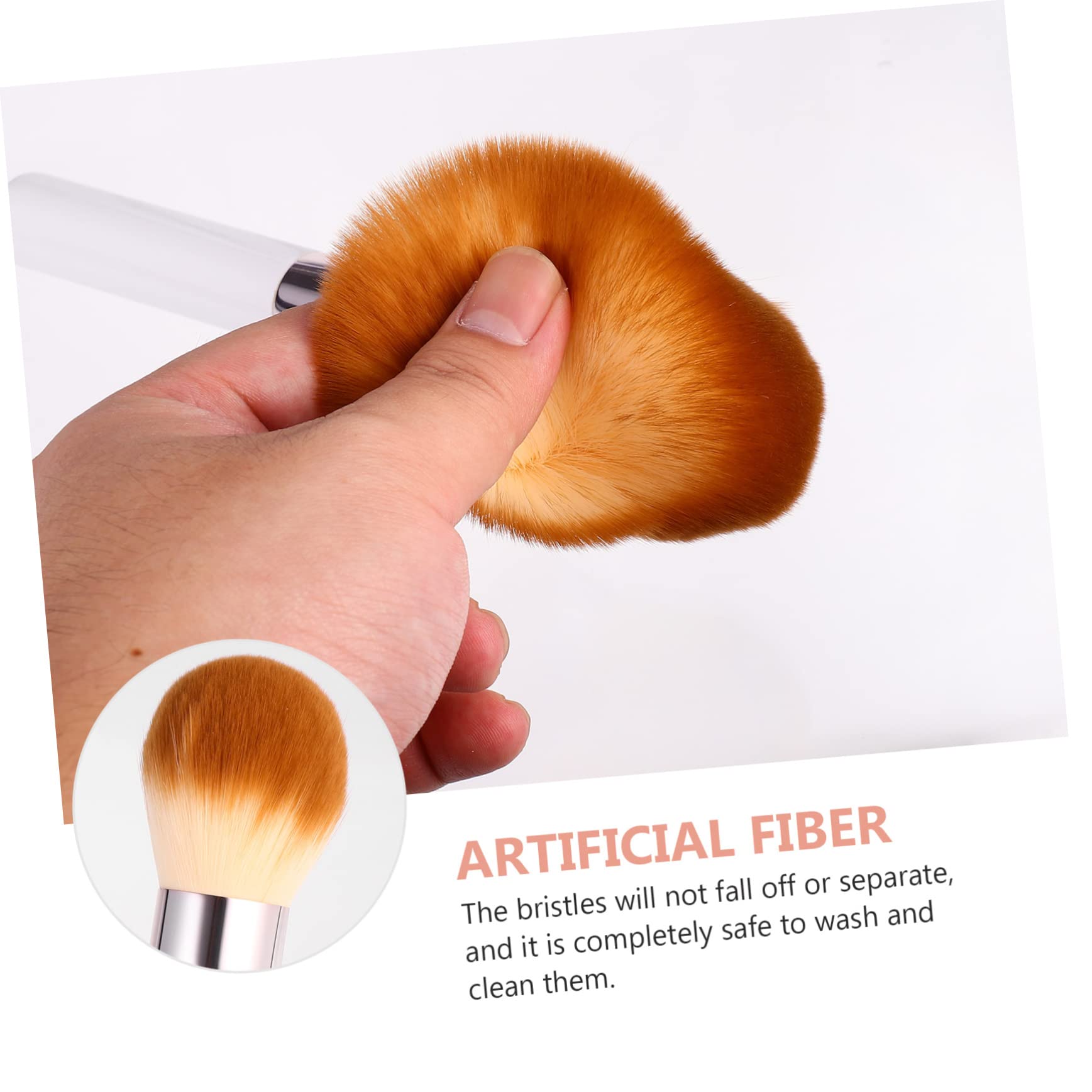 Healeved 2pezzi Ad Densità Per Makeup Brush Cosmetico Per Contouring Blush e Strumento Per e Ragazze Facile Usare