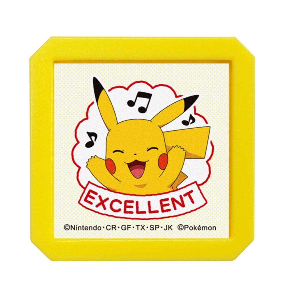 Amazon.co.jp: こどものかお スタンプ Nポケモン浸透印SQ ピカチュウ