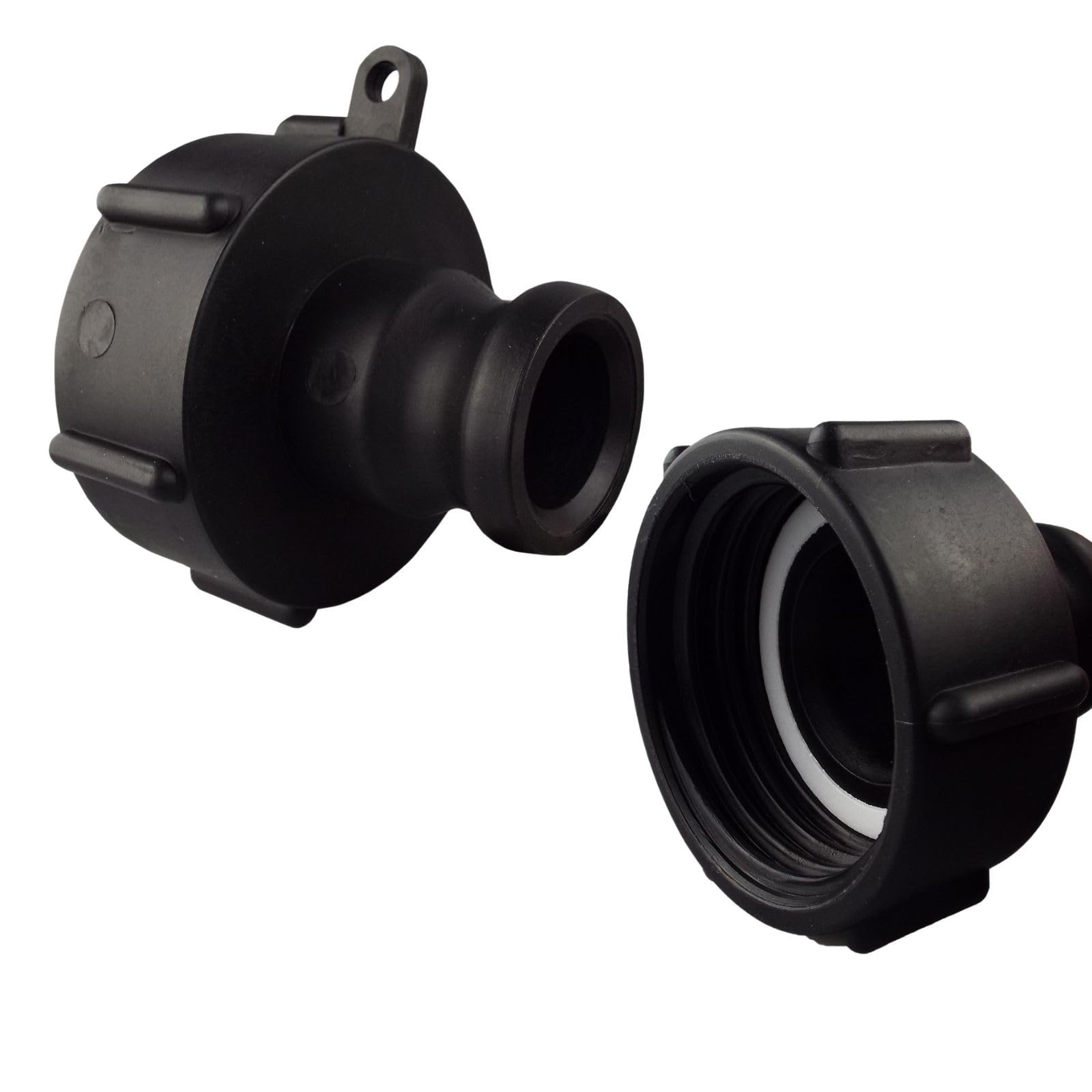 IBC S60X6 Camlock Adapter – 1" Male Camlock for Water Tank, Container, Pipe, Hose, Fluid Transfer System, Chemical-Resistant Fitting