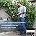 Portable Pressure Washer Cordless with 3.4Gal Tank, 6-in-1 Nozzle, Max 522PSI, 4000mAh Lithium Battery, 60 Mins Battery Life