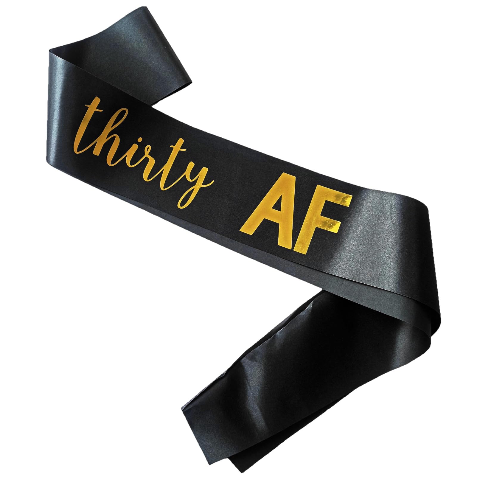 Magnusson's Garden Thirty AF Birthday Sash, RIP to My 20s, Farewell Sweet Youth Sash, Not in Twenties Anymore 30th Dirty Flirty Birthday Supplies, In My Thirties Era 30 Bday Decor