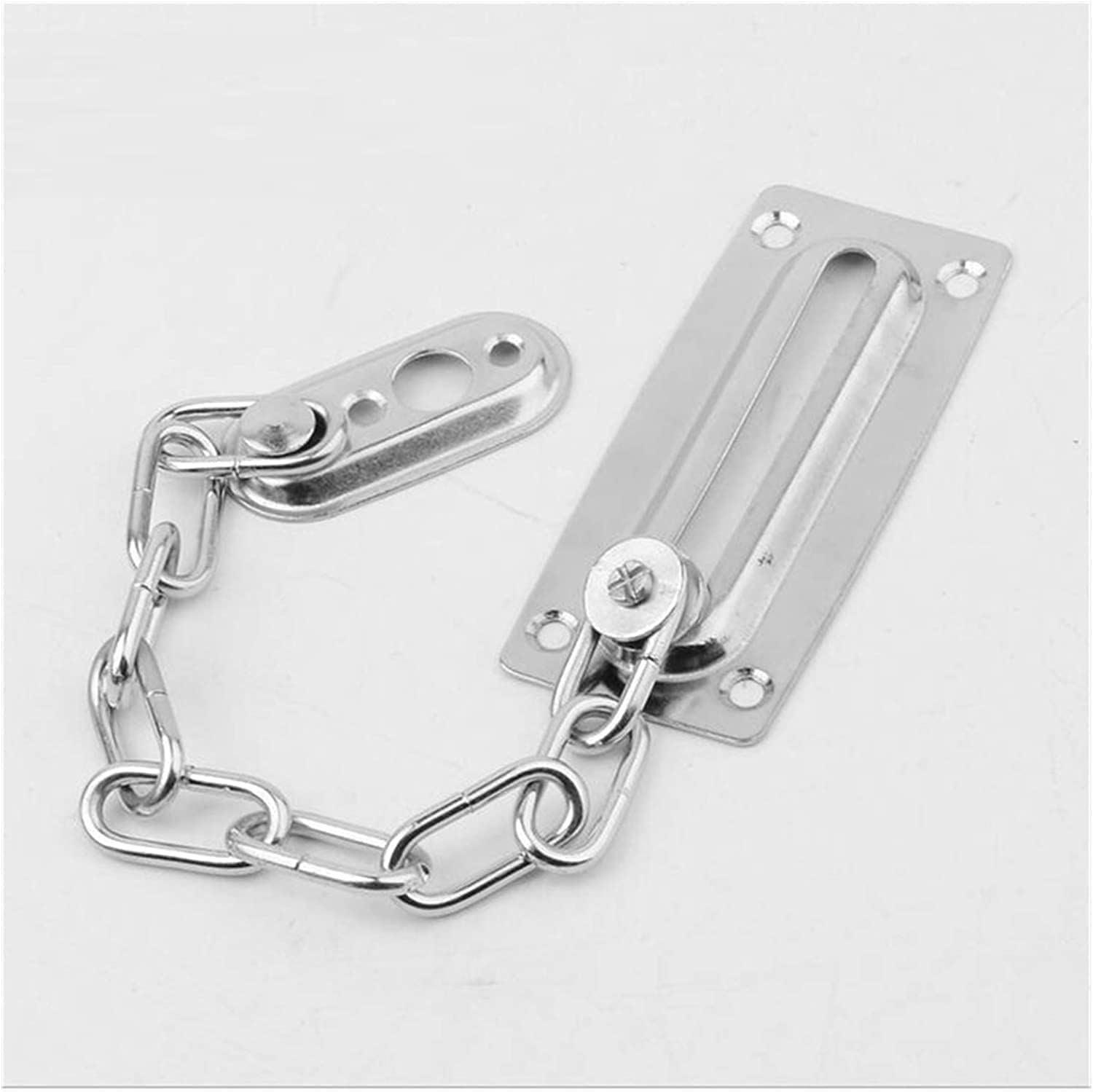 SFJSFIMQ Door Safety Chain, Latches Lock, Restrict Window Anti-Theft Loack Stainless Steel Locks Bolt Latch Cabinet