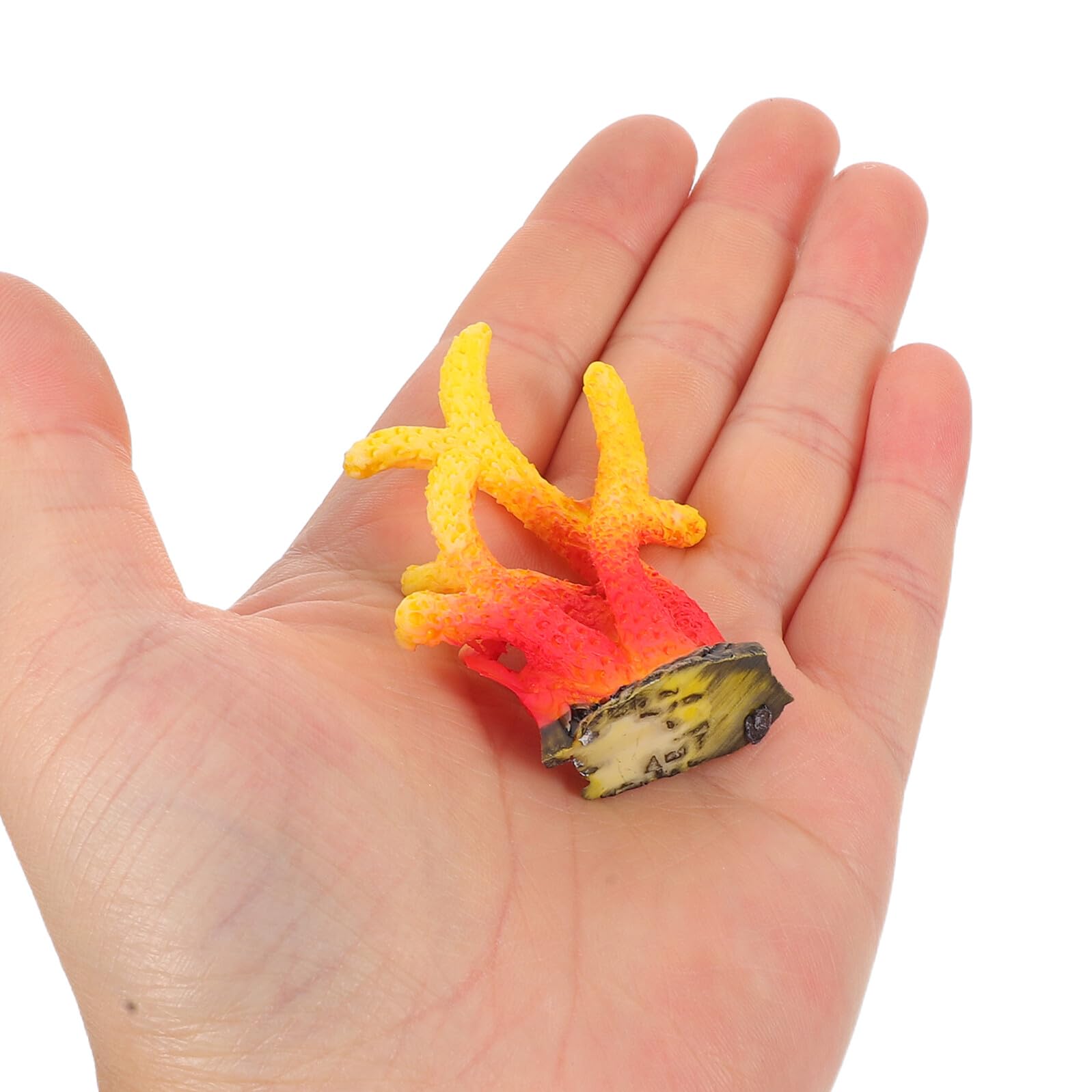 16 piezas para acuario de coral, decoración artificial, mini coral de resina duradera, cerca de la naturaleza, decoración de fácil cuidado, plantas de acuario para betta y