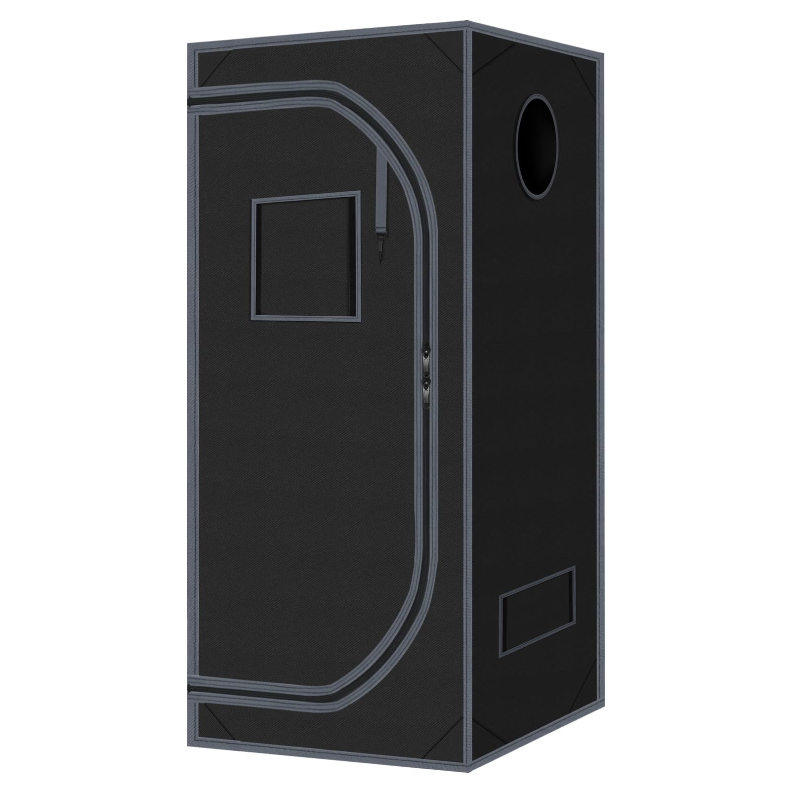 Grow Tent 36"x36"x72"600D Mylar Hydroponic High Reflective Grow Tents for Indoor Plant Growing-image-40