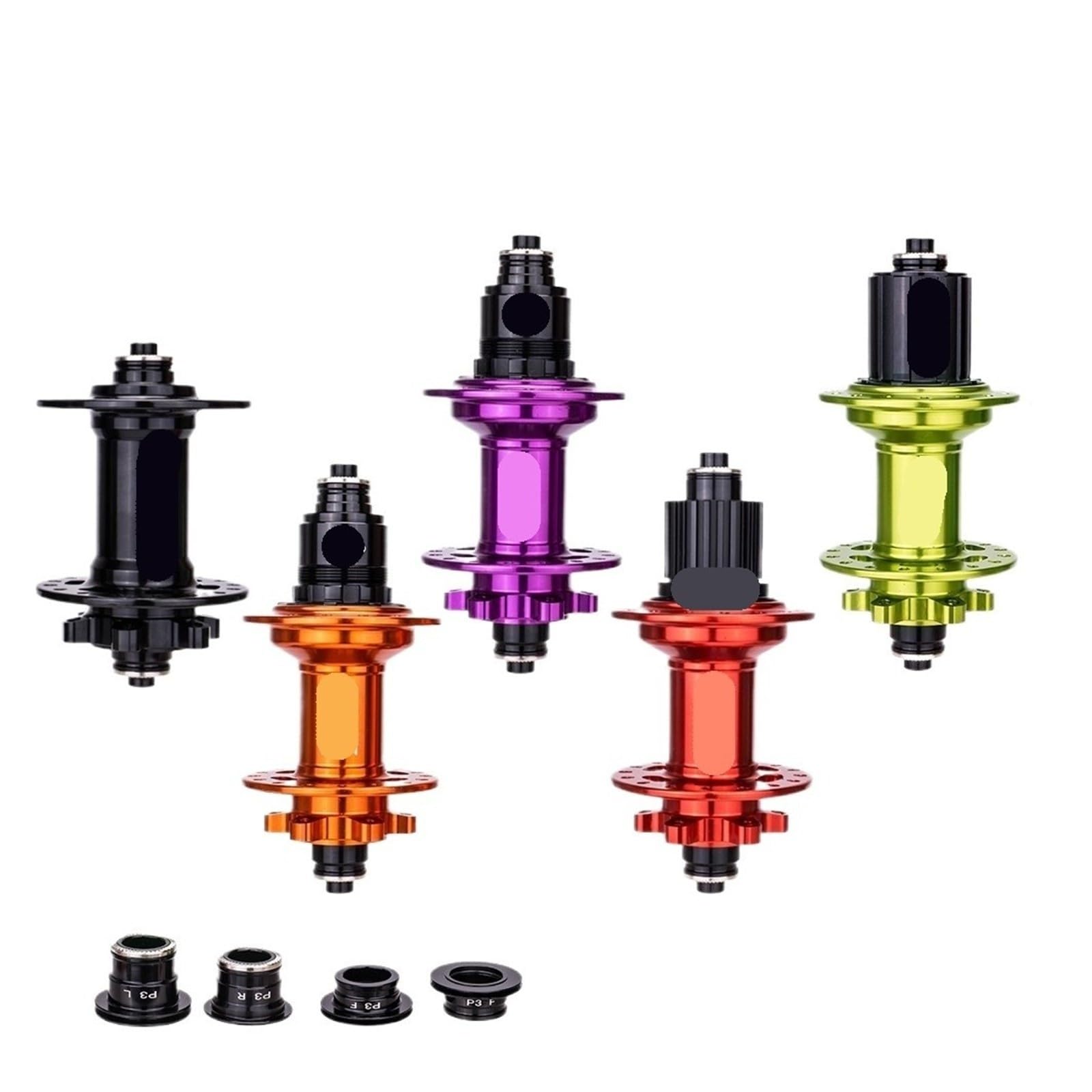 P3 6Pawl Disco Hub 32H DT370 XM490 D041SB D042SB QR Eje Pasante