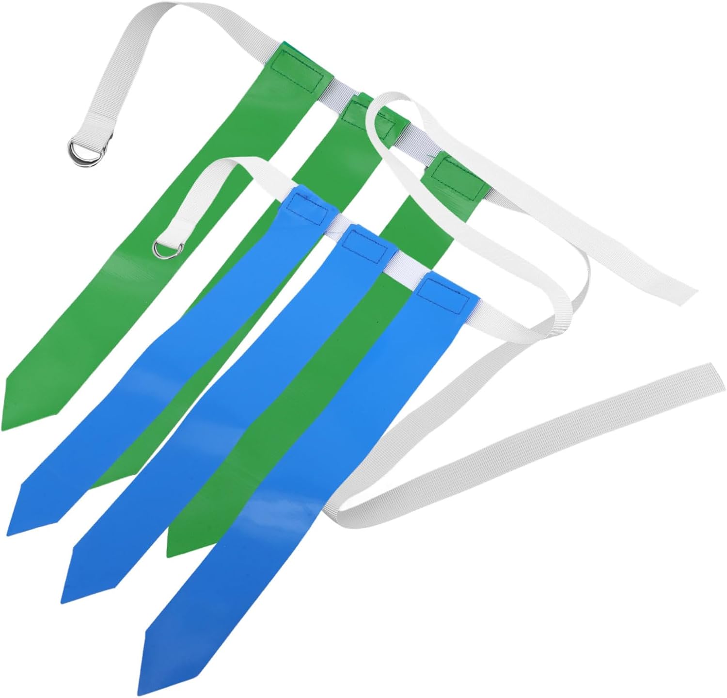 2pcs Football Flag Belt with Movable Flags for Youth and Adults for Non- Sports Training Outdoor Games and Family Fun Activities