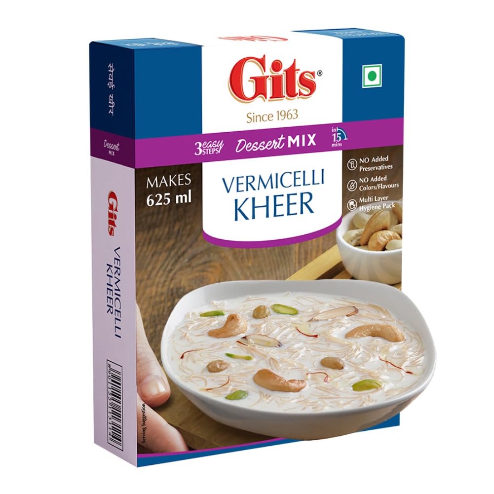 Gits Instant Vermicelli Kheer Dessert Mix 100G