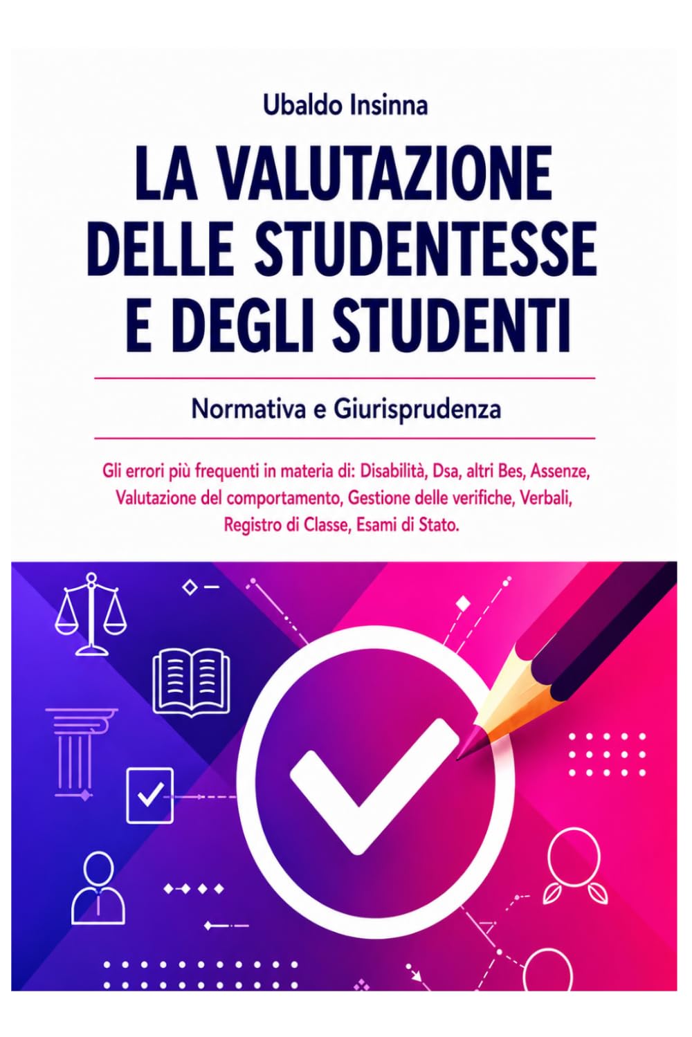 La Valutazione delle Studentesse e degli Studenti: Gli errori più frequenti in materia di: Disabilità, DSA, altri BES, Assenze, Valutazione del ... Verbali, Registro di Classe, Esame di Stato