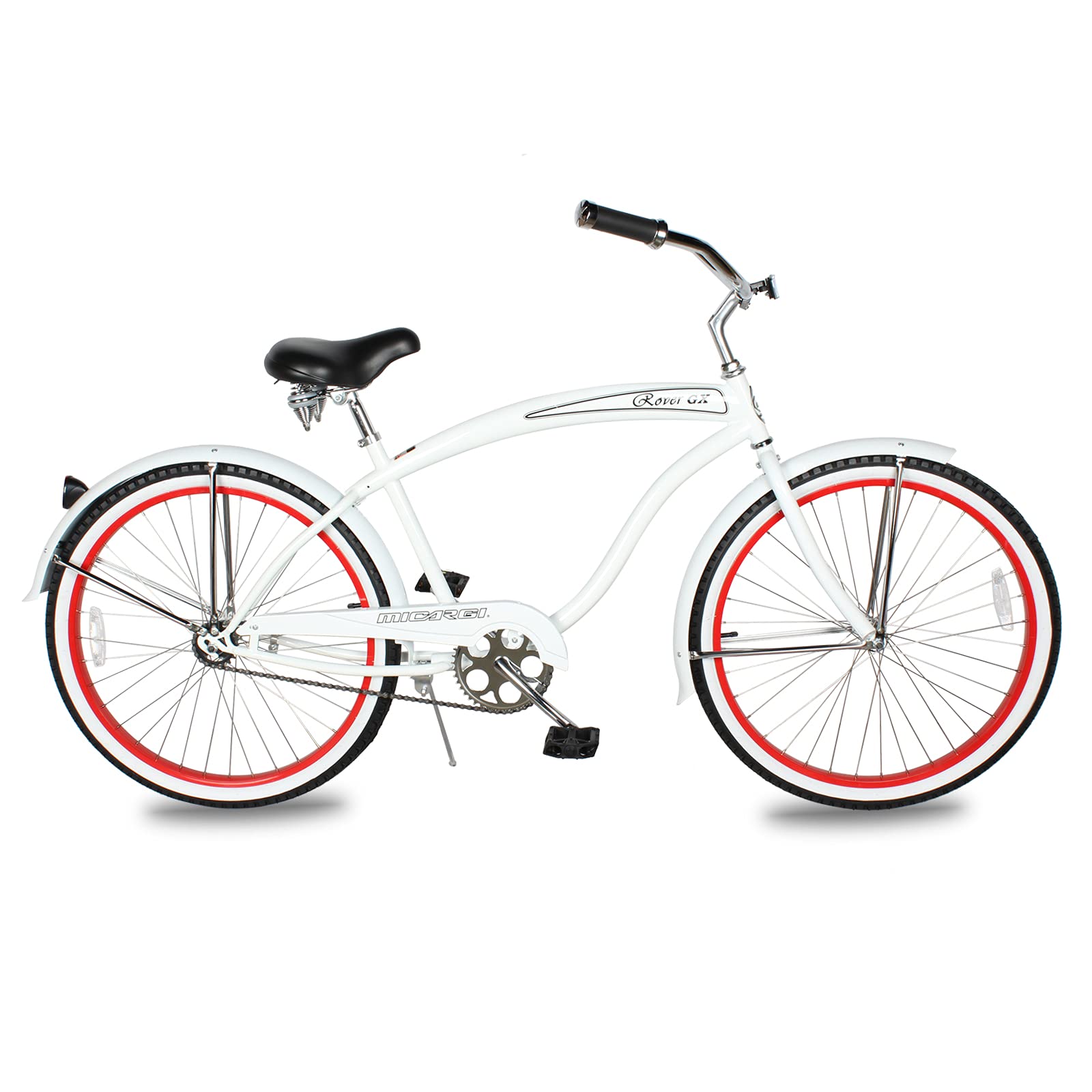 Micargi Rover GX Lightweight Beach Cruiser Bike for Men, Adult,26 Inch