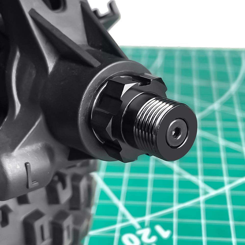 MOHERO 4Pcs RC Wheel Hex Hubs Adapter for 1/8 Mojave 4S BLX ARA4404 RC Car Truck Upgrade Parts