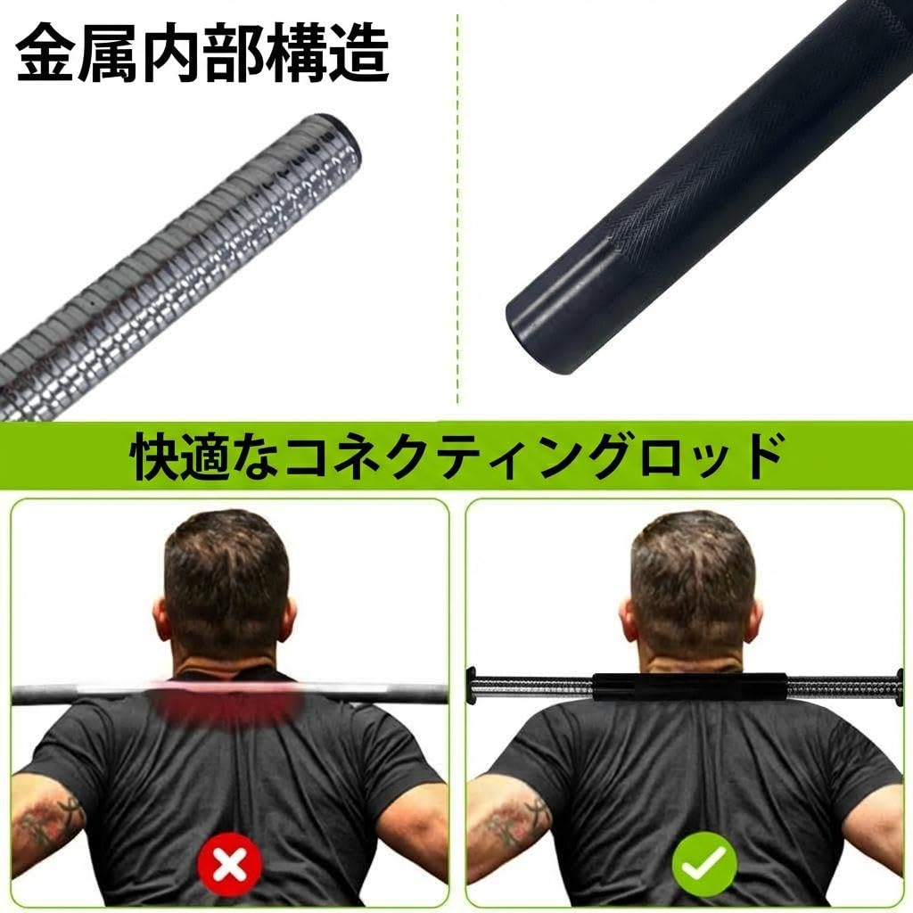 Amazon | 4in1 可変式ダンベルセット｜ダンベル／バーベル／ケトルベル