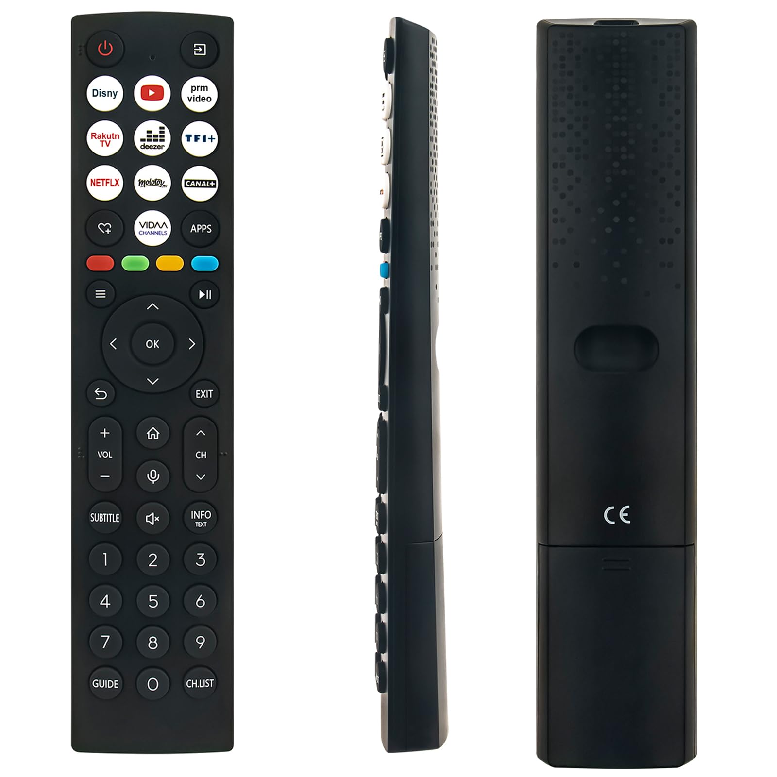 Remplacement de la télécommande vocale ERF2AK36, Fit for Hisense TV 4K