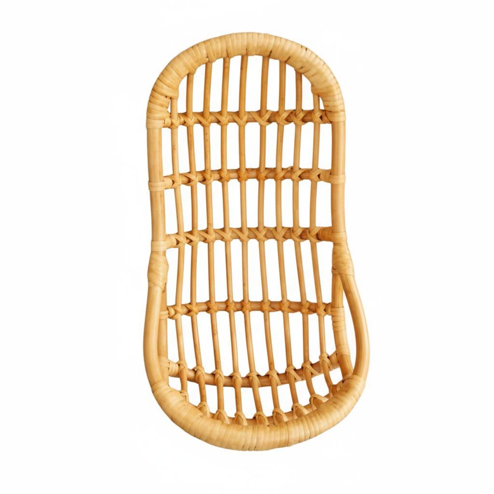 APIRILY Rattan Newborn Photography Basket Natural Material Newborn Photography Basket Rattan Baby Photo Prop Rustic Elegance, Rattan-a | Bassinets & Cradles | Nursery Furniture-image-8