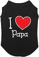 Vista 6 de I Love My Nana - Camisa con diseño de corazón para perro (azul rey, talla 3XL)