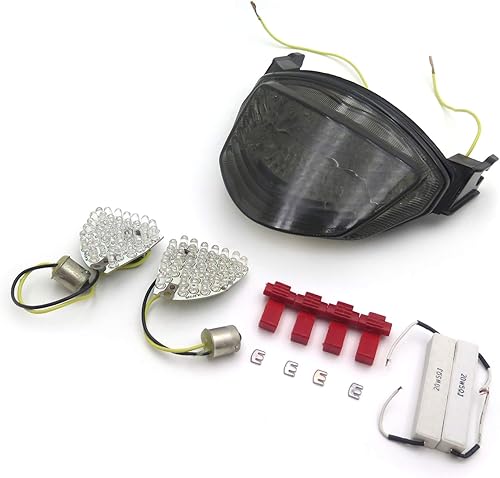 Miniatura 5 de SMT - Luz de freno trasera LED compatible con motocicleta Suzuki GSXR 1000 SMOKE 2005-2006 B00XIRXOB4