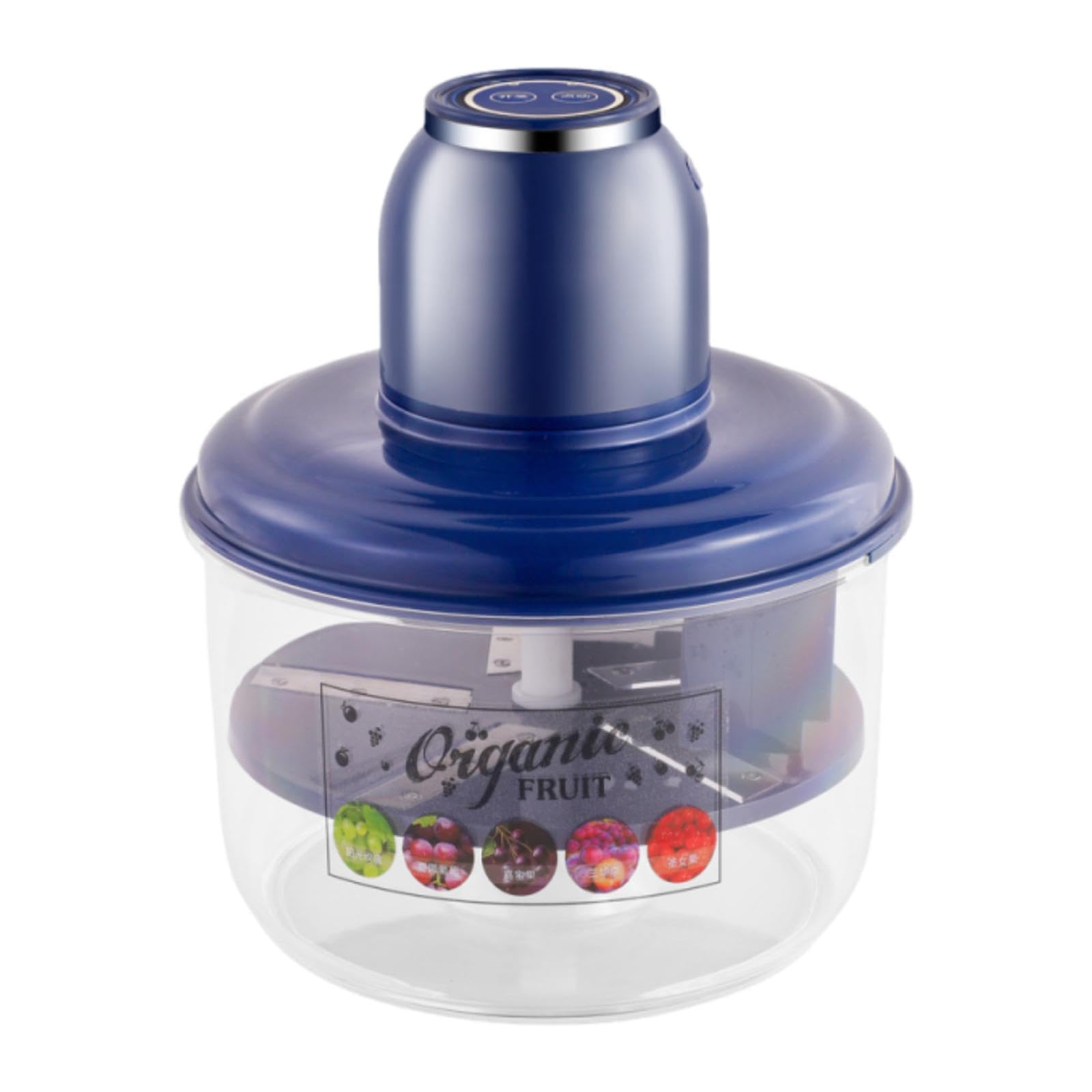 predolo Pela Verdure Elettrico, Sbuccia Uva, Pelapatate Automatico per Frutta Ricaricabile Tramite USB Portatile, Pela Patate E Verdure per Uva, Nespole E Piccoli Kumquat, Blu