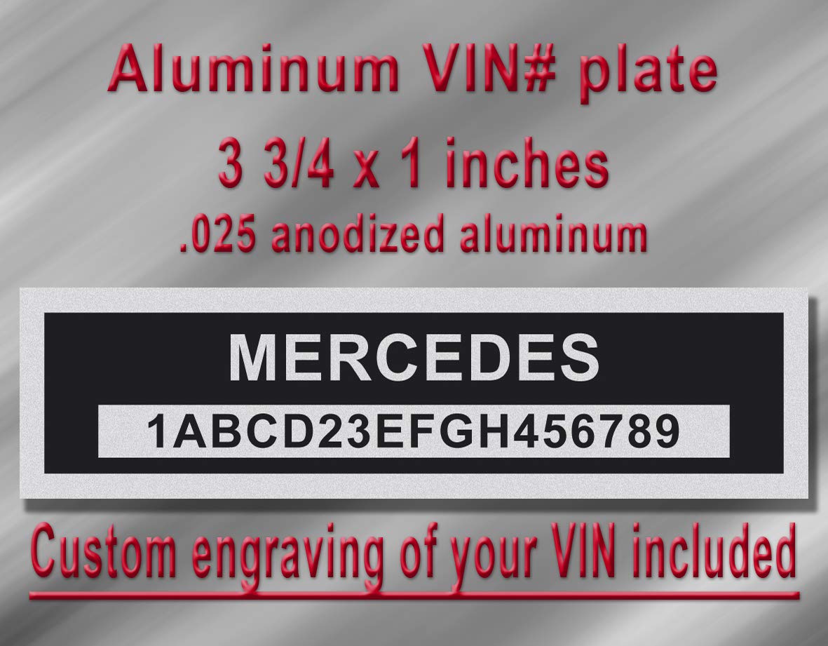 Amazon.com: Custom engraved ID Tag-Compatible with Mercedes