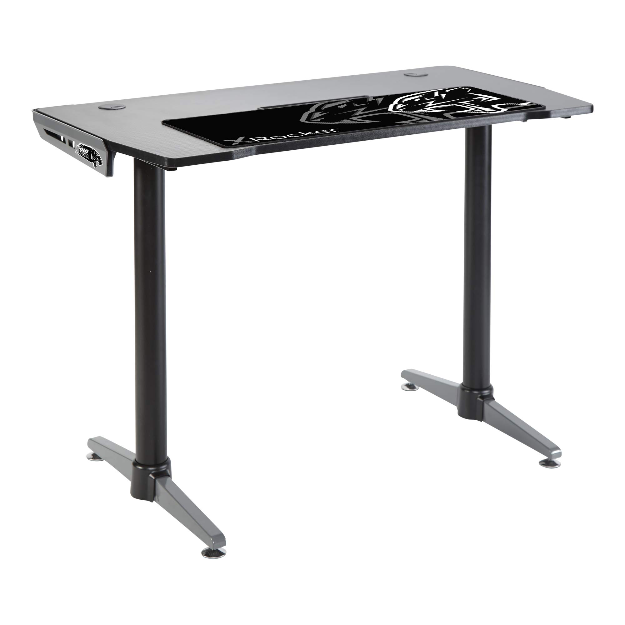 Buy X Rocker Panther Gaming Desk with FREE Black Mousepad Included