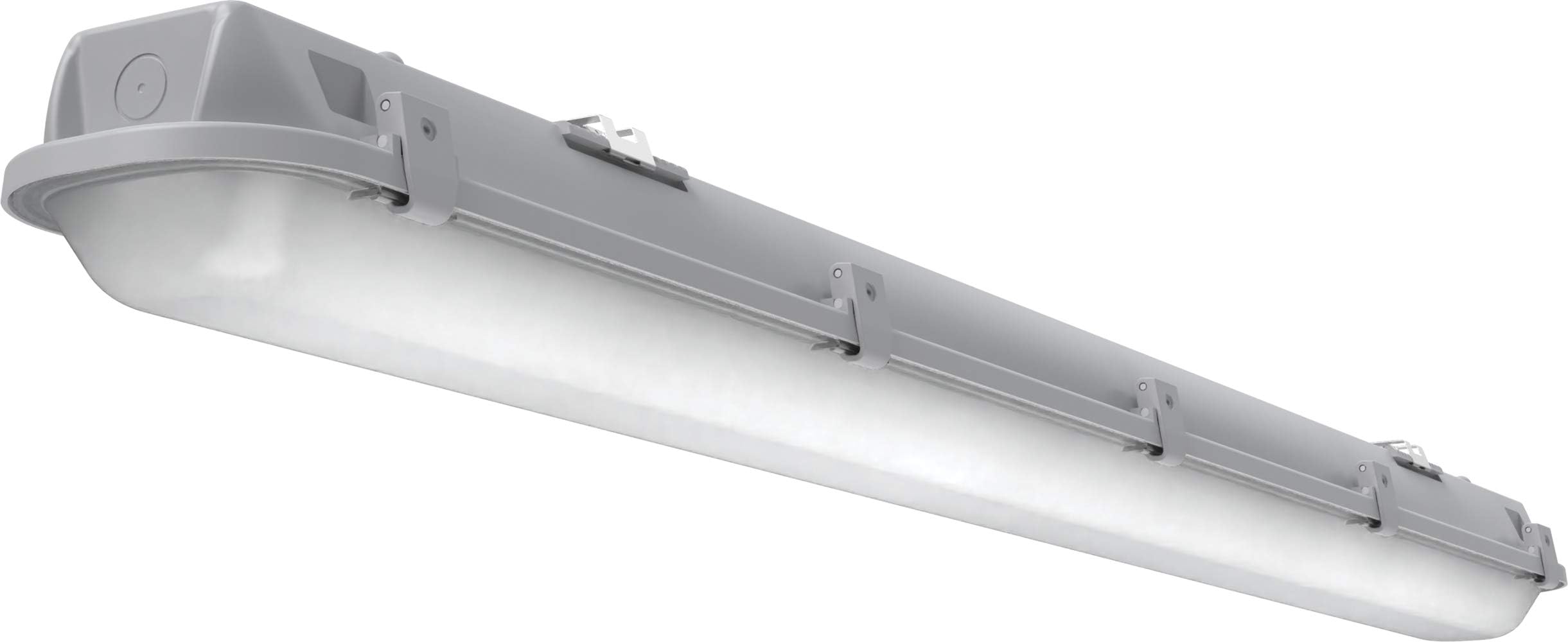 Lithonia Lighting CSVT L48 ALO3 MVOLT SWW3 80CRI Vapor Tight LED Fixture, White