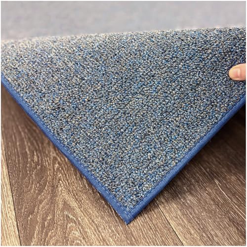 Tapete decorativo azul cobalto 4' x 8' miniatura 7