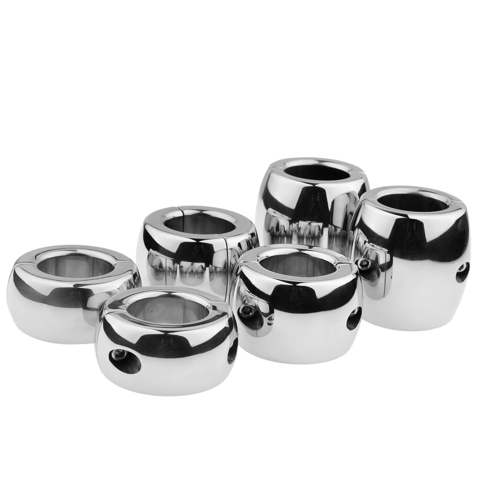 Generico Anelli per Pesi in Acciaio Inox da Uomo, Anelli per Accessori per l'allenamento 35mm-A394IT