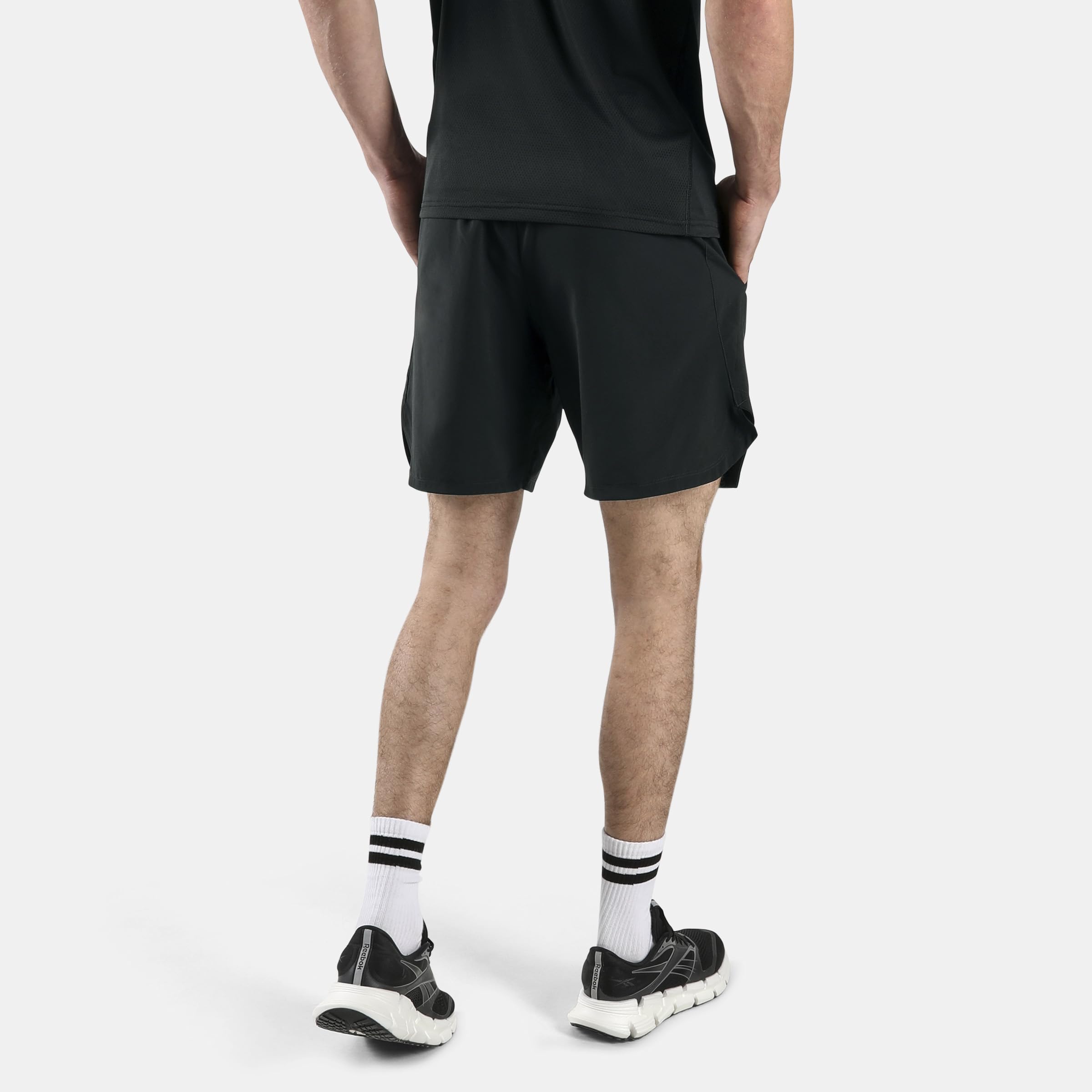 Reebok ID Run Shorts - Pantalones Cortos Informales Hombre