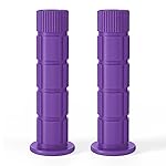 SAPLIZE Bike Handlebar Grips, for Kids Girls Boys Bikes, Balance Bikes, Road Bikes and Sctoors, Length 4.9, Purple