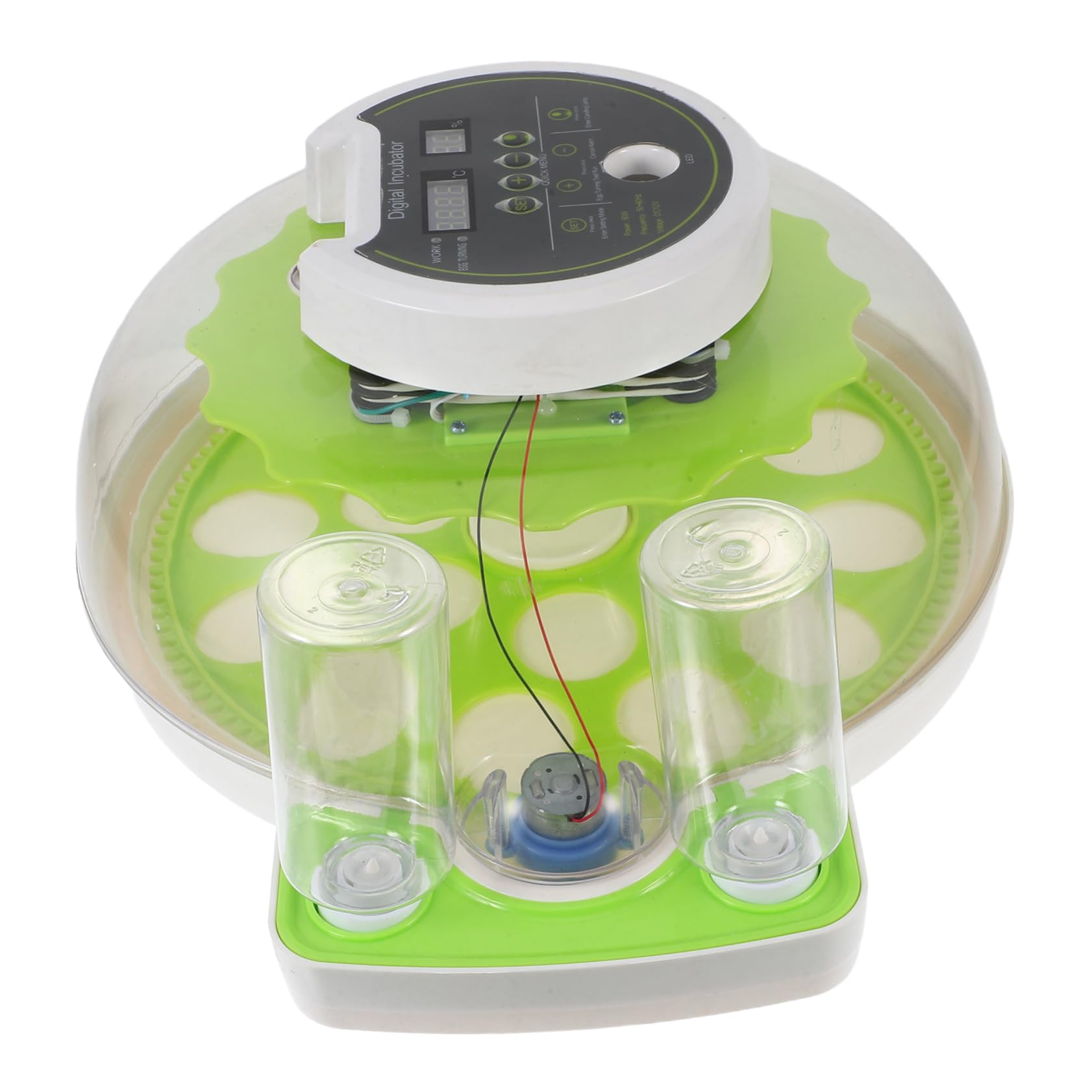 Homoyoyo Œufs Automatique Pour Poulets Cailles Canards Œufs Avec Retournement Automatique Et Contrôle Humidité