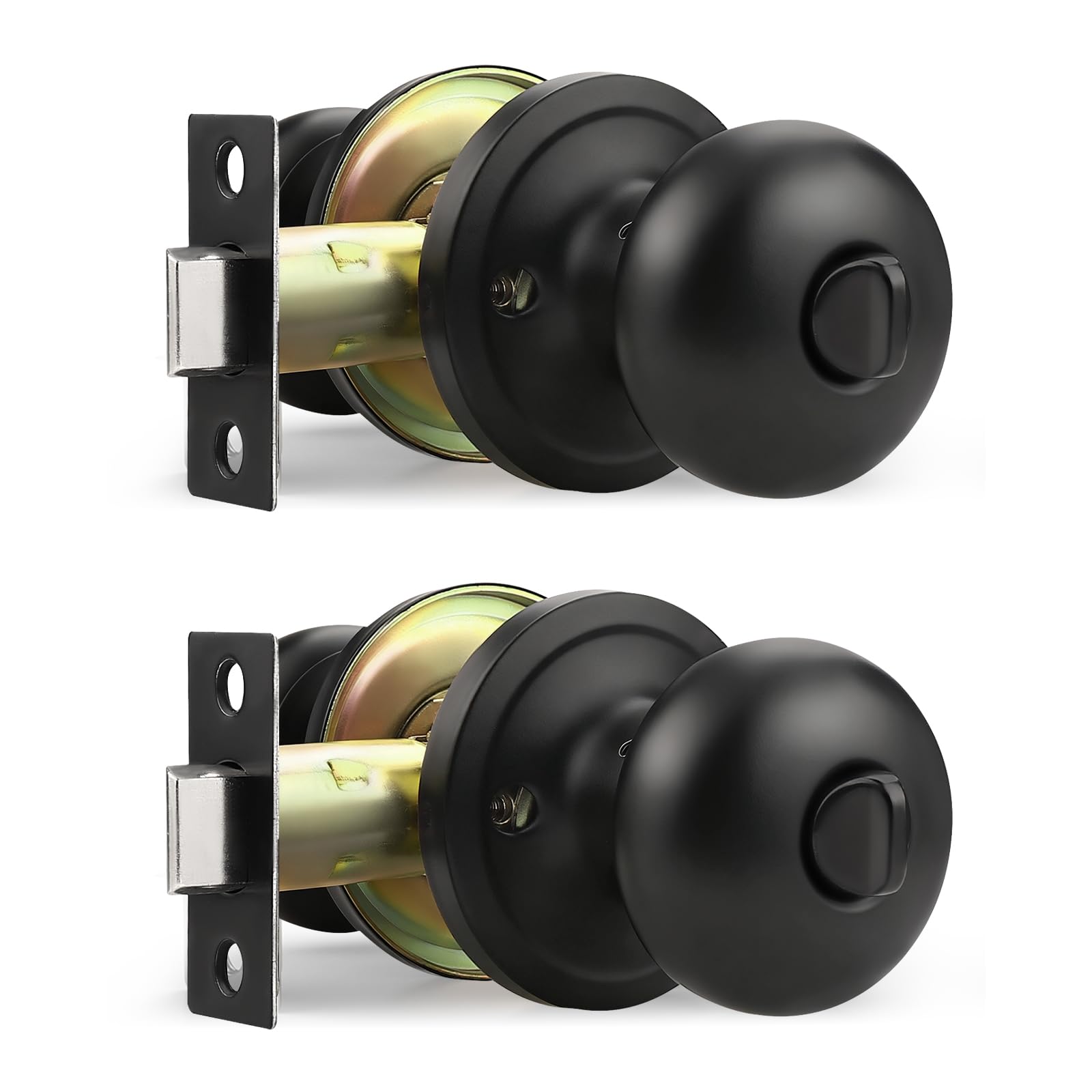 Keyed Entry Door Knob - Secure & Stylish -17