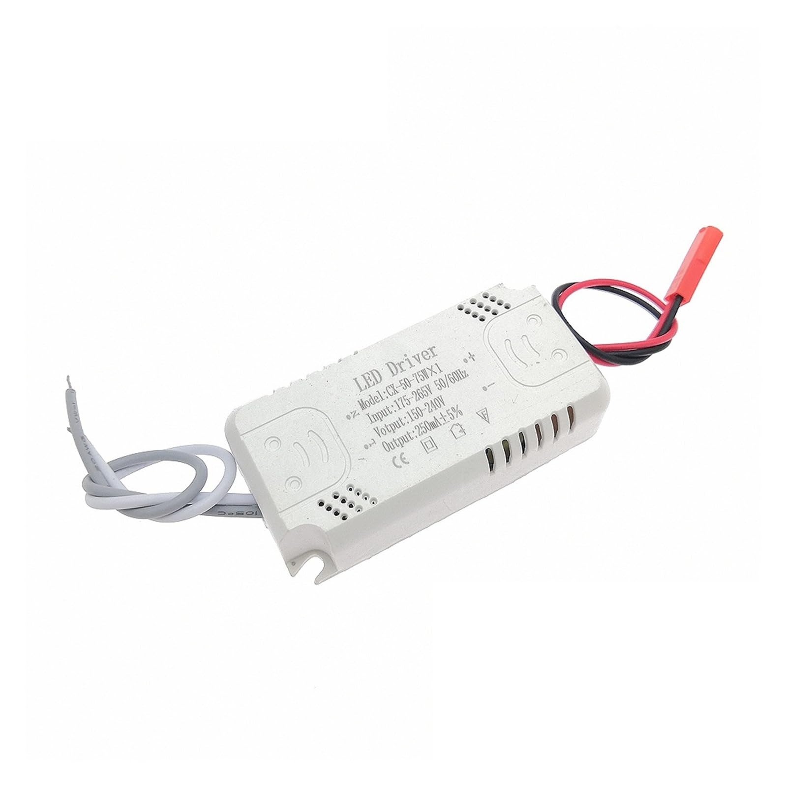 Driver LED 250mA 8-24W 25-40W 37-50W 50-75W unità di Alimentazione AC175-265V Illuminazione for luci e lampadari a(50-75Wx1)