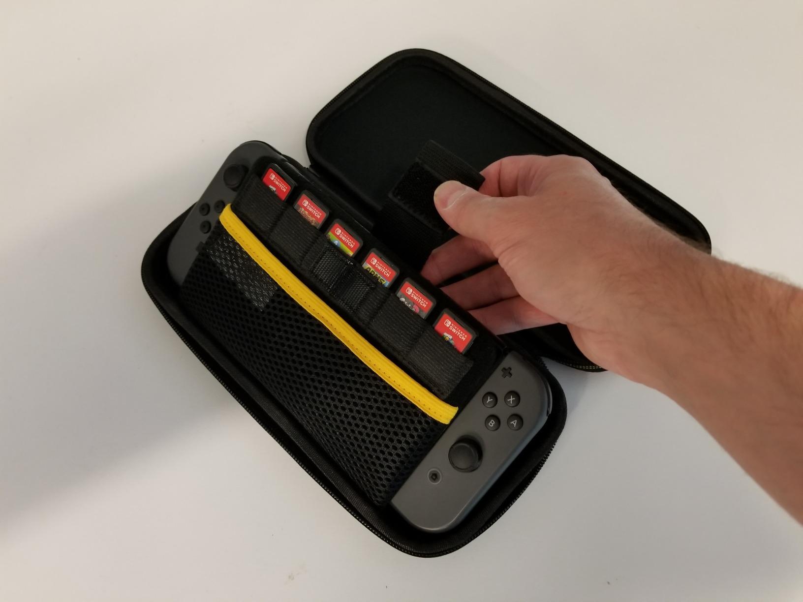 Amazon.com: PDP Gaming Super Mario Bros Luigi Slim Travel Case For ...